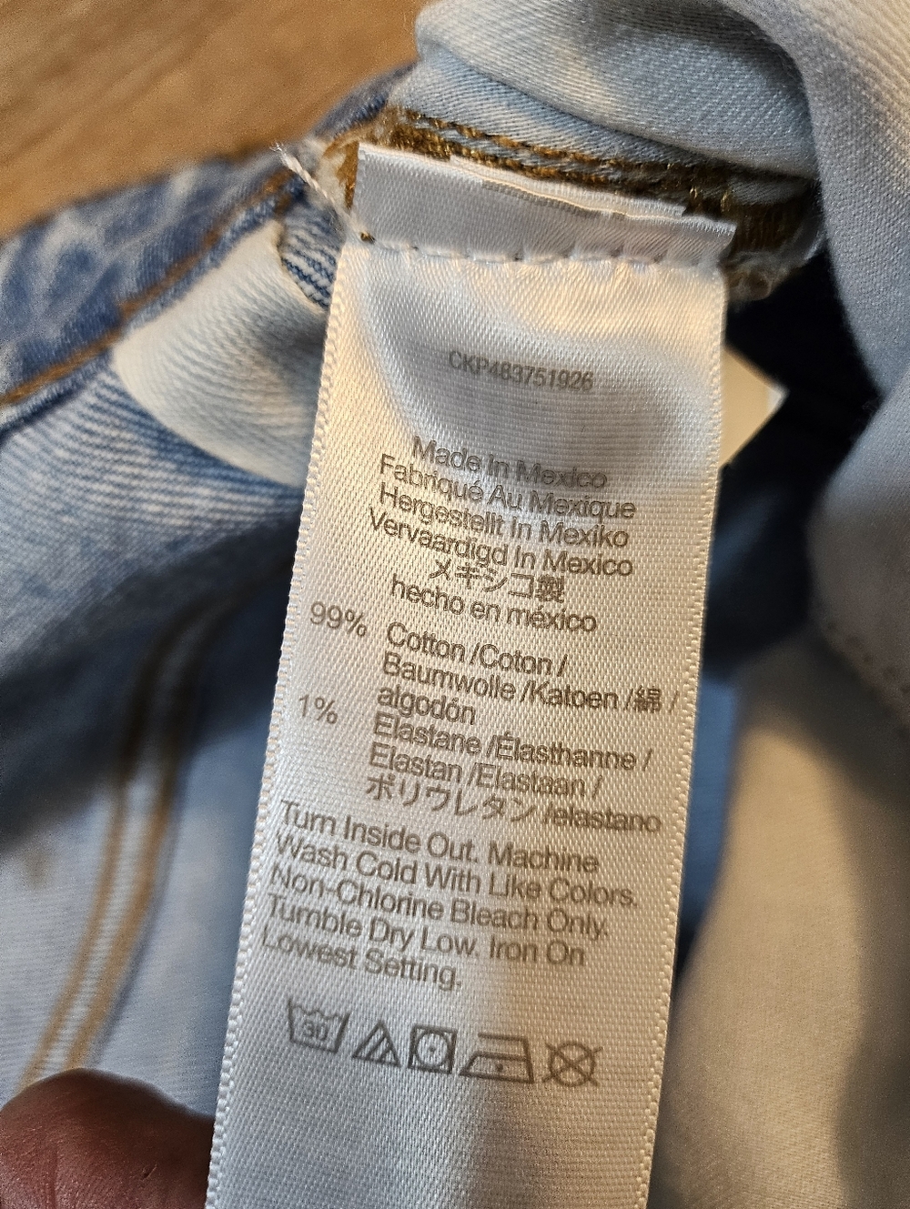 NWT Madewell The Curvy Perfect Vintage Jean Comfort Stretch High Rise Raw Hem - Picture 16 of 16